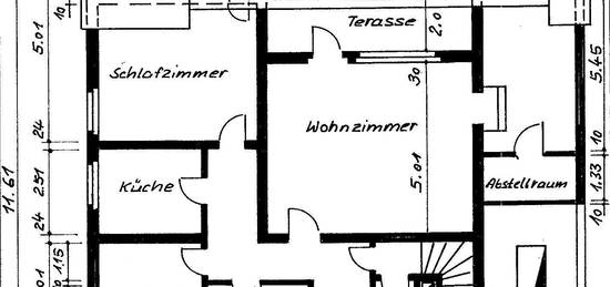 4-Zimmer-DG-Wohnung im Grünen mit Balkon in Solingen