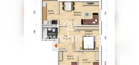 [TAUSCHWOHNUNG] Große Günstige Wohnung abzugeben gegen kleine 1-3 Raum (WBS)