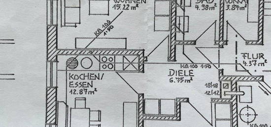 2 Zimmerwohnung im Storchennest