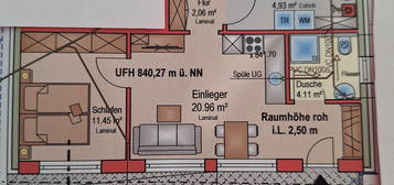 Ein-Zimmer Wohnung ab 01.02.2025 zu vermieten