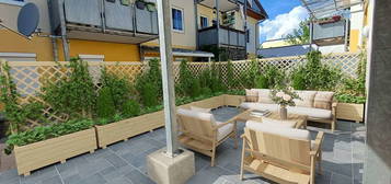 Kottingbrunn Nähe Bahnhof: Geförderte 2 ZI+ Terrasse im EG - tolle Infrastruktur+ Garage