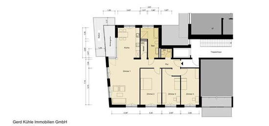 Sa/So Termin - Erstbezug / Lift / Bad / Gäste WC / Balkon / hohe Räume / hohe Räume / weitere Wohnungsgrößen