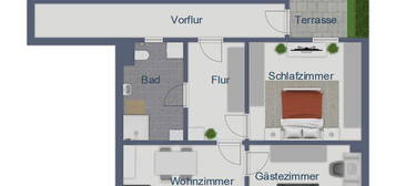 Moderne energieeffiziente 3-Zimmer-Eigentums-Wohnung auf der Insel Rügen, in Garz