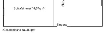 3 Raum Wohnung in Eibau zu vermieten