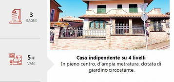 Casa su 4 livelli,indipendente in centro