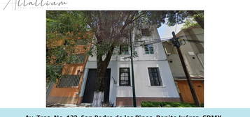 Se Vende Casa En Av. Tres, No. 132, San Pedro De Los Pinos, Benito Juárez, Cdmx. Pds31-di