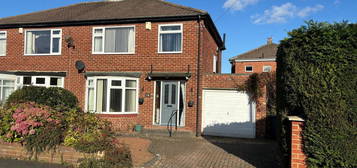 Semi-detached house to rent in Davenport Drive, Gosforth, Newcastle Upon Tyne NE3