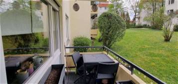 Exklusive 3-Zimmer-Hochparterre-Wohnung mit Balkon in Stuttgart
