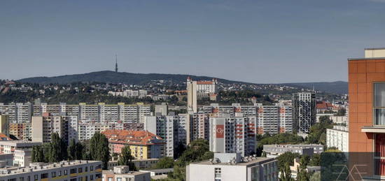 Kompletne zariadený 2-izbový apartmán v polyfunkčnom objekte Vienna Gate.