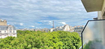 Passy muette / balcon / vue tour eiffel