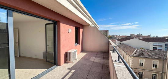 À louer T2 terrasse , garage et climatisation -Les villegiales de la fontaine