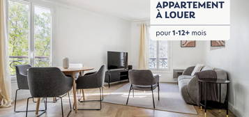 Appartement meublé  à louer, 3 pièces, 2 chambres, 55 m²