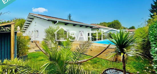 Belle maison rénovée avec piscine, 5 chambres et un garage