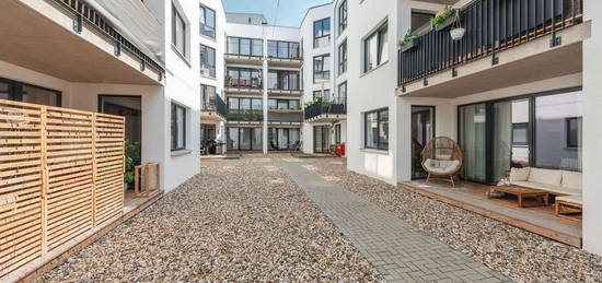 Großzügige 1 Zimmer Wohnung mit Terrasse, EBK und Fußbodenheizung