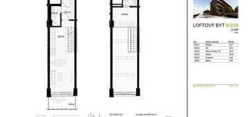 Prodej bytu 2+kk 66 m²