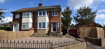 Semi-detached house for sale in Queensthorpe Avenue, Bramley, Leeds, West Yorkshire LS13