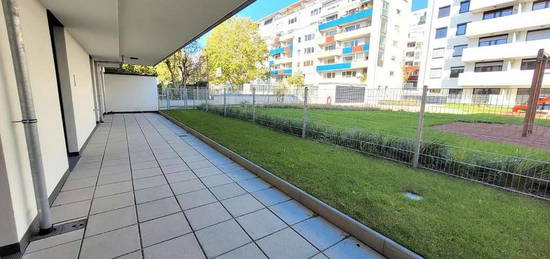 2-Zimmer Gartenwohnung mit großer Terrasse - Erstbezug