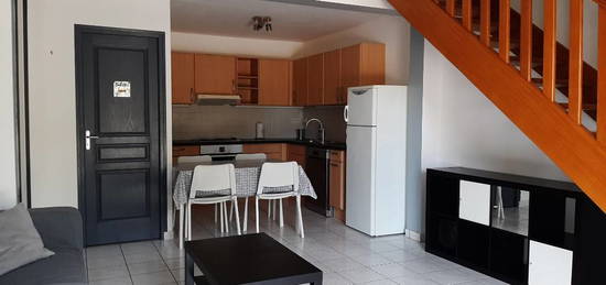 Duplex meublé  à louer, 2 pièces, 1 chambre, 54 m²