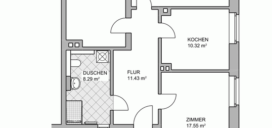 Schöne 3 Zimmer Wohnung in Bahnhofsnähe