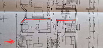 Schöne und gepflegte 2-Zimmer-Wohnung mit EBK in Sulz