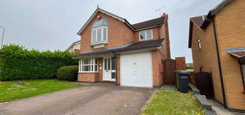 Detached house to rent in James Gavin Way, Oadby LE2