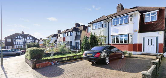 Semi-detached house for sale in Ivere Drive, New Barnet EN5