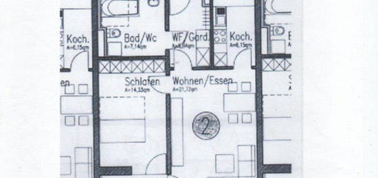 Wohnung in NU zu vermieten. Senioren ab 60 Jahre oder Behinderte