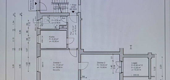 2-Raum-Wohnung in Eberswalde