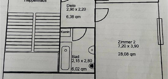 Modernisierte 3-Zimmer Wohnung mit Balkon zu vermieten