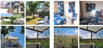 Barzan 17120 location gîte meublé climatisation jardin hors électricité du 1 novembre au 15 juin 2025