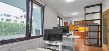 Pronájem atelieru 1+kk, 36,3 m2 + terasy 47,4 m2 + sklep 3 m2 - Praha - Košíře