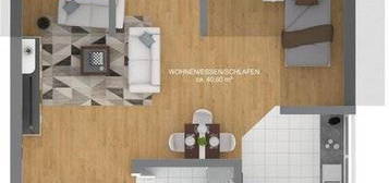 Helle 1-Zimmer Wohnung in Zentraler Lage zu vermieten!