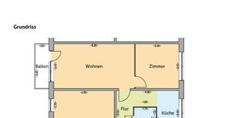 4 Raum Wohnung 18107 Lütten Klein