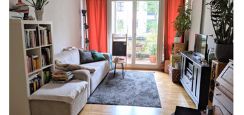 Schöne 3 Zimmer Wohnung, Neustadt, 86 qm, san. Altbau, 2 Balkone zur Zwischenmiete