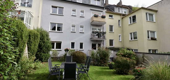 Charmante 3-Zimmer-Wohnung im Hochparterre mit Carport und Gemeinschaftsgarten