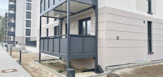 Neubau! 3-Zimmer-Wohnung mit Ostbalkon, Einbauküche und Aufzug in Rostock-Groß Klein