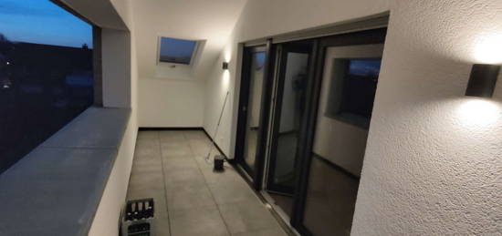 Exklusive, neuwertige 2-Raum-DG-Wohnung mit gehobener Innenausstattung mit Loggia in Coesfeld