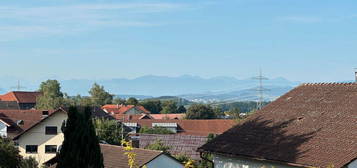 Geräumige 4 Zimmer-Wohnung mit Balkon und phantastischem Ausblick nahe Kempten