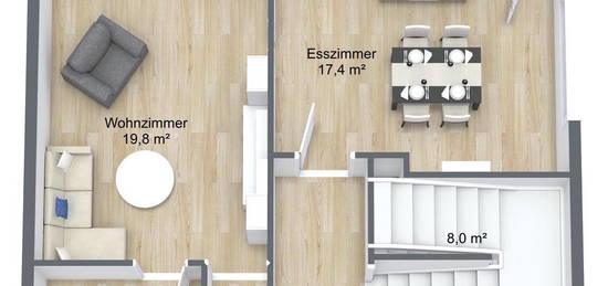 4ZKB Wohnung 90qm in Püttlingen