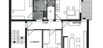 4-Zimmerwohnung in Haueneberstein zu vermieten