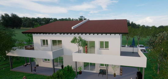 Sonnige Neubau-Eigentumswohnungen, ca. 81 m² in Eberndorf - mit Terrasse und Garten bzw. mit Balkon, Erstbezug!