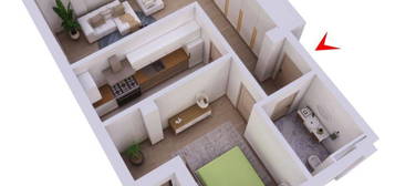 Apartament 2 camere Popas Pacurari,59mp,parcare etaj 2/3 Cod:153269