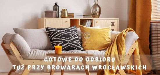 Gotowe do odbioru! Śródmieście!Browary Wrocławskie