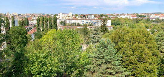 Dernier étage 2 pièces Superbe vue + parking