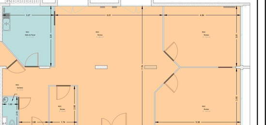 Bureaux à transformer en T4/T5 - Idéal investisseur / bricoleur