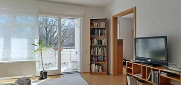 (EF0847_M) Kassel-Stadt: Bad Wilhelmshöhe, Retro und modern möblierte 2-Zimmer-Wohnung mit Aufzug, Balkon, Parkanlage