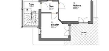 Erstbezug 2- Zimmer Dachgeschosswohnung