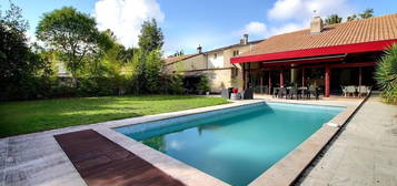 PARC BORDELAIS - MAISON D'ARCHITECTE  FAMILIALE - JARDIN ET PISCINE