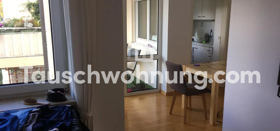 Tauschwohnung: Schöne 1,5 Zi Wohnung in Schwabing Nord