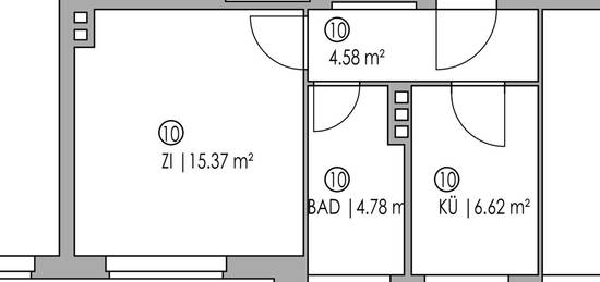 Wohnung in der Geibelstraße/Südstadt zu vermieten